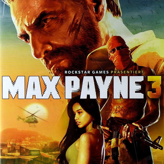 Xbox 360 Videospiel Max Payne 3 Hülle mit Anleitung und Disc