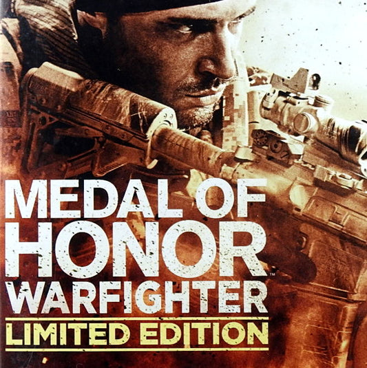 Xbox 360 Videospiel Medal of Honor Warfighter Hülle mit Anleitung und Disc