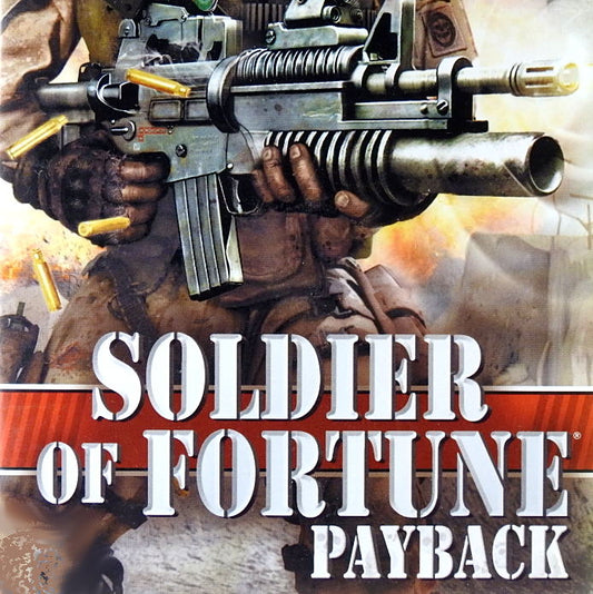 Xbox 360 Videospiel Soldier of Fortune Payback Hülle mit Anleitung und Disc