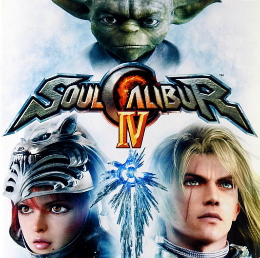 Xbox 360 Videospiel Soul Calibur 4 Hülle mit Anleitung und Disc