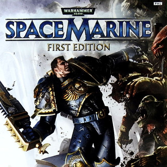 Xbox 360 Videospiel Warhammer 40000 Space Marine Hülle mit Anleitung und Disc