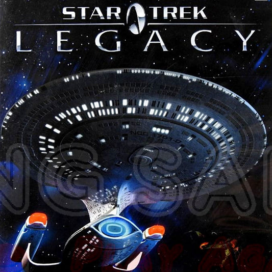 Xbox 360 Videospiel Star Trek Legacy Hülle mit Anleitung und Disc