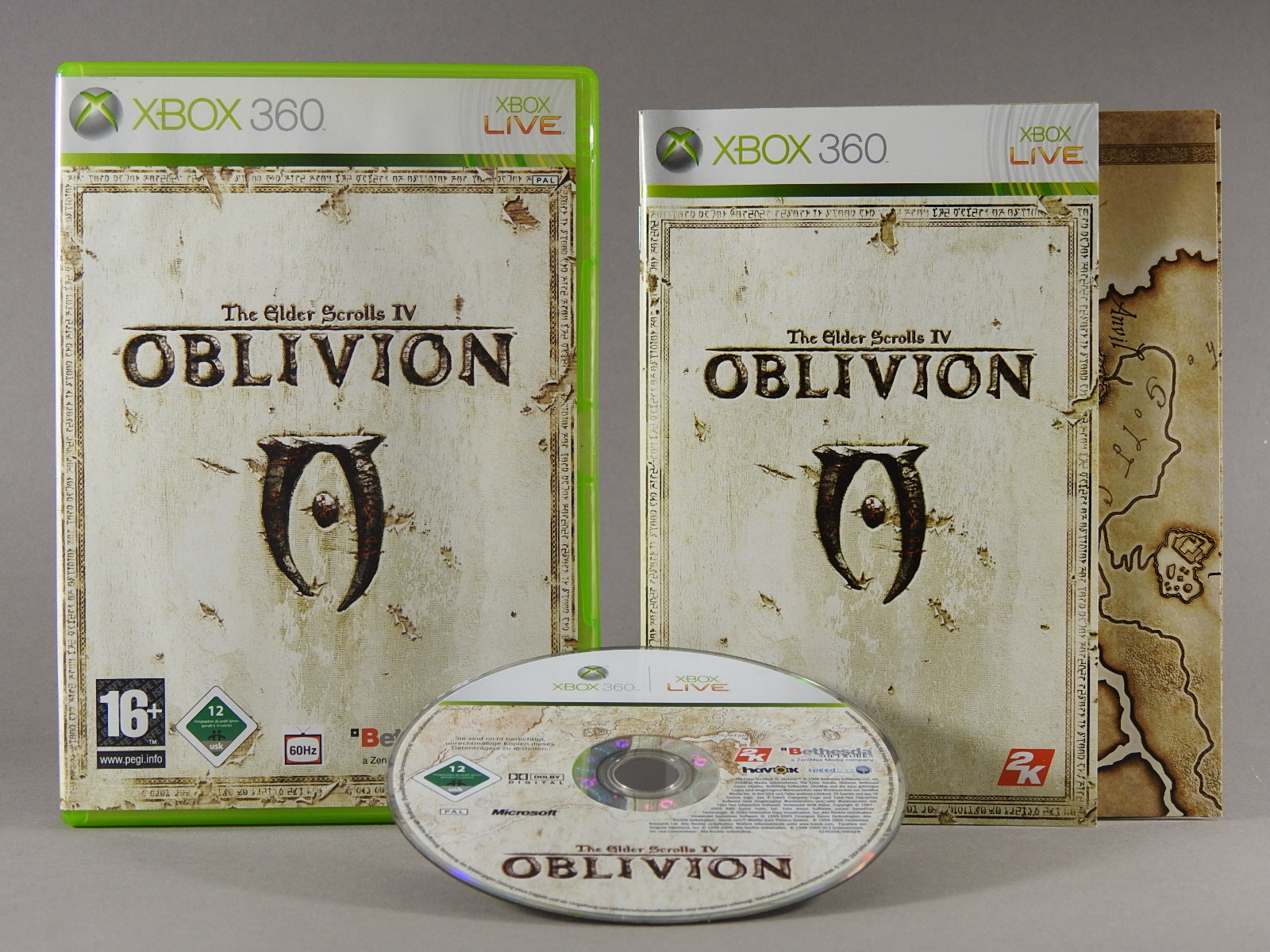 Xbox 360 Videospiel The elder Scrolls Oblivion Hülle mit Anleitung und Disc