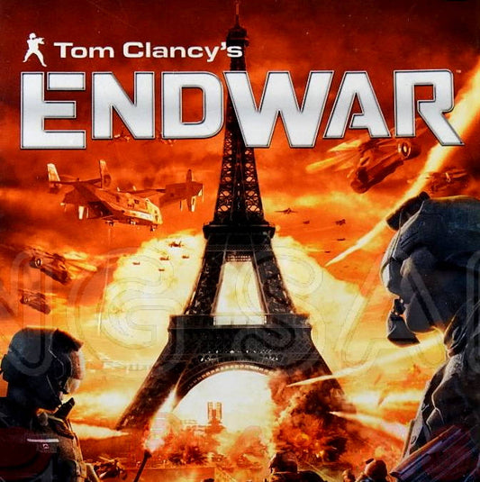 Xbox 360 Videospiel Tom Clancys Endwar Hülle mit Anleitung und Disc