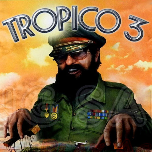 Xbox 360 Videospiel Tropico 3 Hülle mit Anleitung und Disc