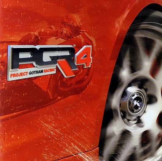 Xbox 360 Videospiel Project Gotham Racing 4 Hülle mit Anleitung und Disc
