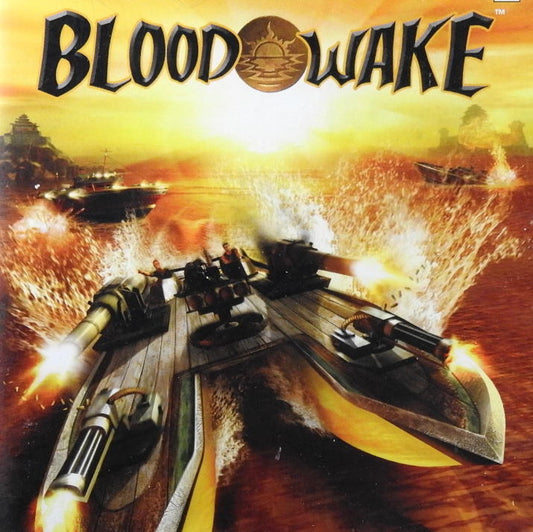 Xbox Videospiel Blood Wake Hülle mit Anleitung und Disc