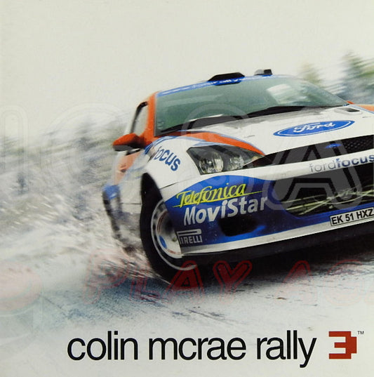 Xbox Videospiel Colin Mcrae Rally 3 Hülle mit Anleitung und Disc