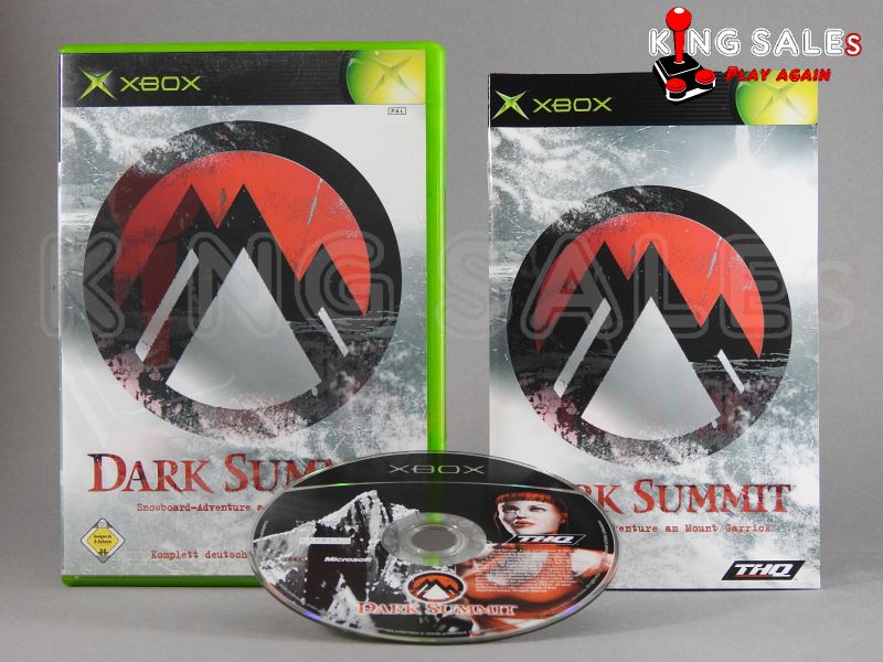 Xbox Videospiel Durk Summit Hülle mit Anleitung und Disc