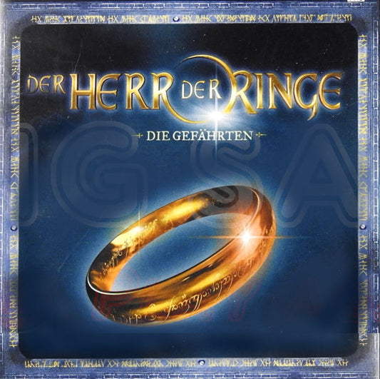 Xbox Videospiel Der Herr der Ringe Die Gefährten Hülle mit Anleitung und Disc