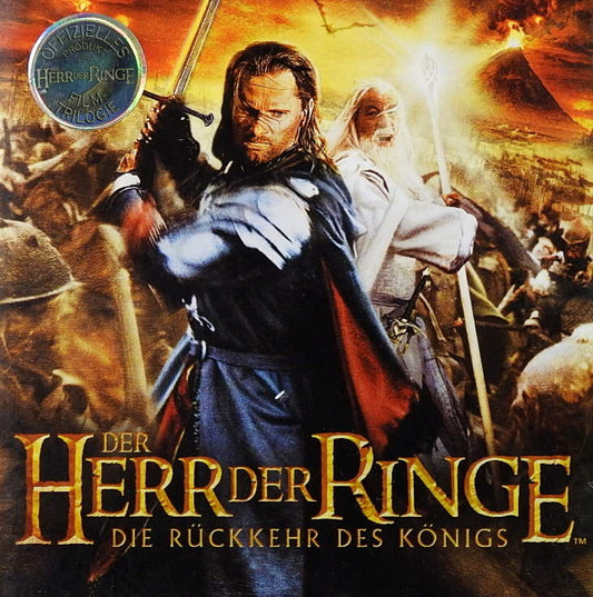 Xbox Videospiel Der Herr der Ringe Die Rückkehr des Königs Hülle mit Anleitung und Disc