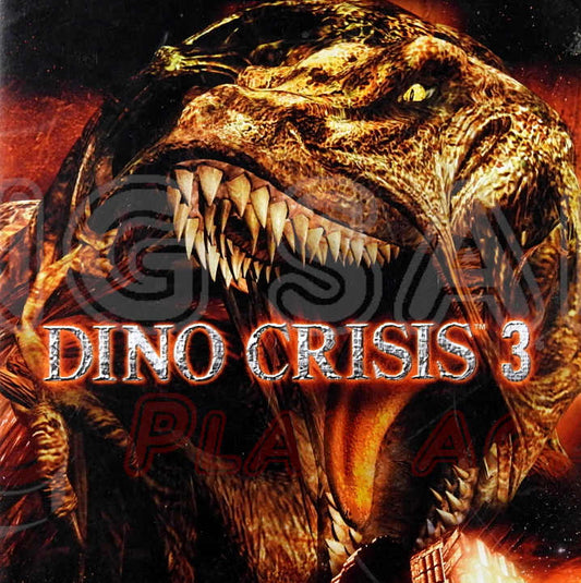 Xbox Videospiel Dino Crisis 3 Hülle mit Anleitung und Disc