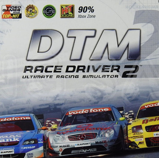 Xbox Videospiel DTM Race Driver 2 Hülle mit Anleitung und Disc