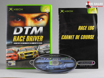 Xbox Videospiel DTM Race Driver Hülle mit Anleitung und Disc