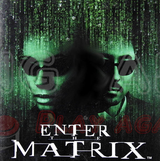 Xbox Videospiel Enter the Matrix Hülle mit Anleitung und Disc