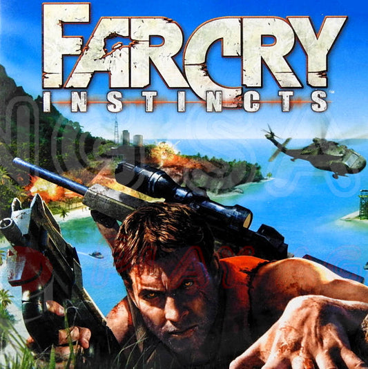 Xbox Videospiel Far Cry Instincts Hülle mit Anleitung und Disc