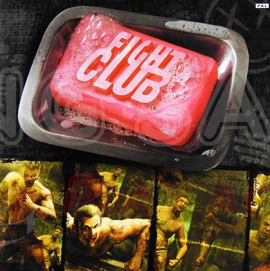 Xbox Videospiel Fight Club Hülle mit Anleitung und Disc