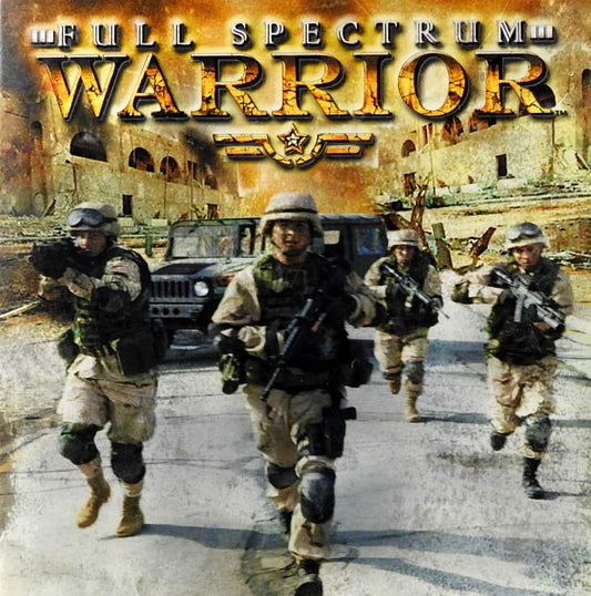 Xbox Videospiel Full Spectrum Warriors Hlle mit Anleitung und Disc