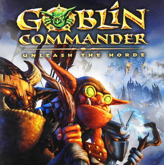 Xbox Videospiel Goblin Commander Hülle mit Anleitung und Disc