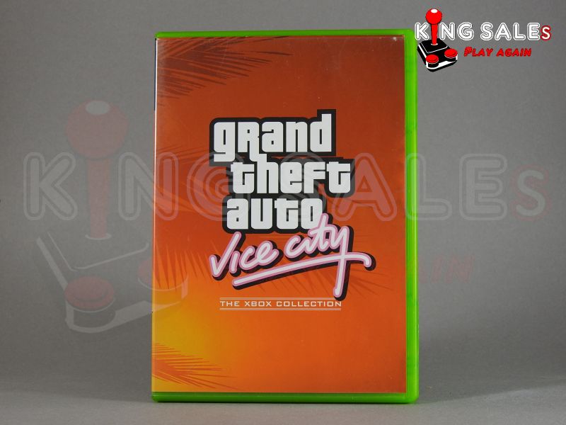 Xbox Videopiel GTA Vice City Cover von vorne