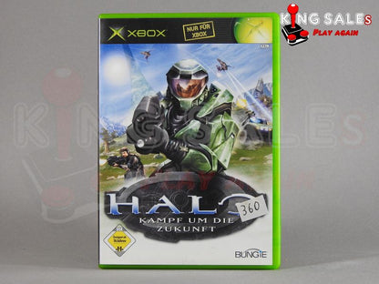 Xbox Videospiel Halo Kampf um die Zukunft Cover von vorne