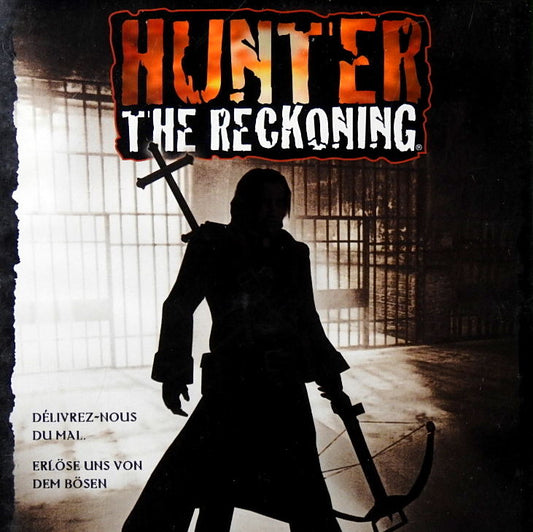 Xbox Videospiel Hunter The Reckoning Hülle mit Anleitung und Disc