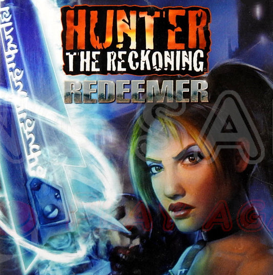 Xbox Videospiel Hunter The Reckoning Redeemer Hülle mit Anleitung und Disc