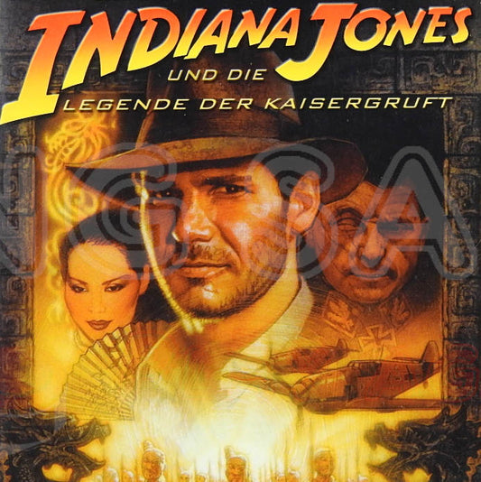 Xbox VideospieIndiana Jones und die Legende der Kaisergruft Hülle mit Anleitung und Disc