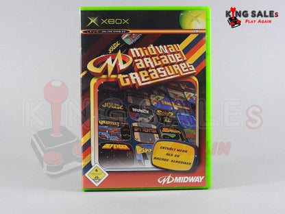 Xbox Videospiel Midway Arcade Treasures Cover von vorne