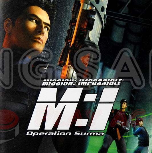 Xbox Videospiel Mission Impossible: Operation Surma Hülle mit Anleitung und Disc