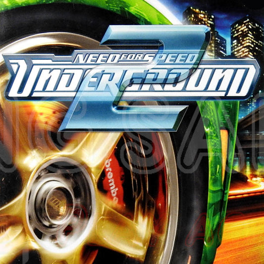 Xbox Videospiel Need for Speed Underground 2 Hülle mit Anleitung und Disc