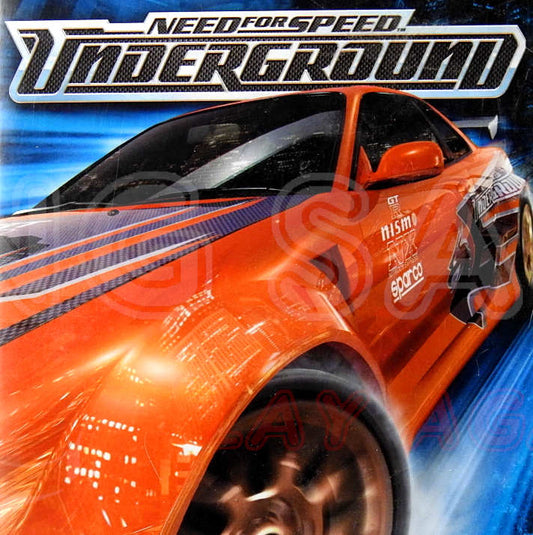 Xbox Videospiel Need for Speed Underground Hülle mit Anleitung und Disc
