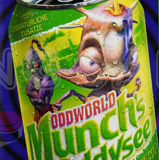 Xbox Videospiel Oddworld Munchs Oddysee Hülle mit Anleitung und Disc