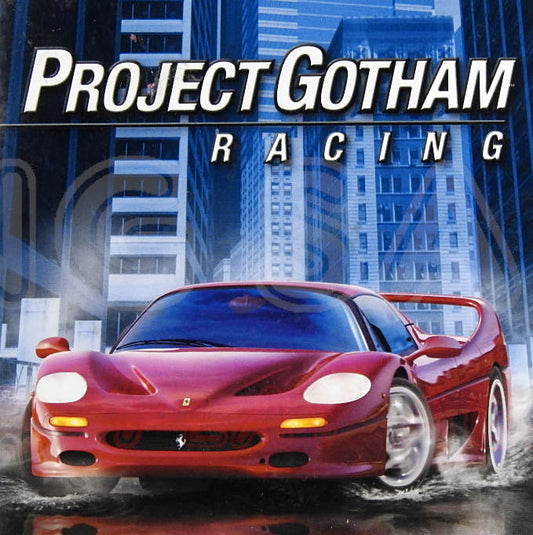 Xbox Videospiel Project Gotham Racing Hülle mit Anleitung und Disc