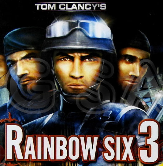 Xbox Videospiel Tom Clancy's Rainbow Six 3 Hülle mit Anleitung und Disc