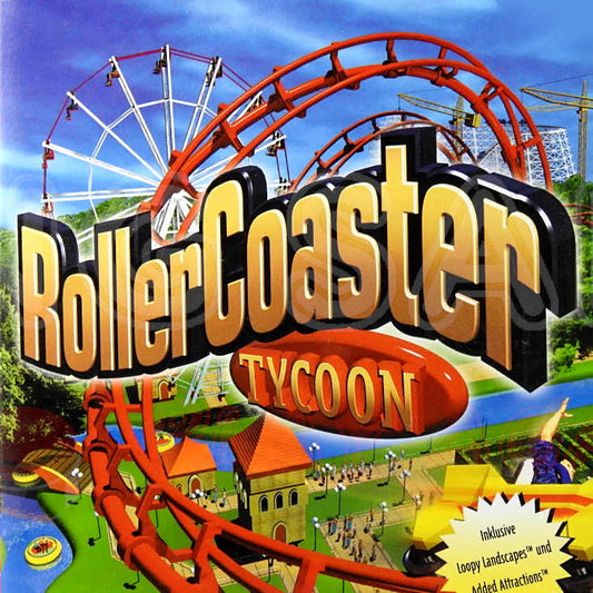 Xbox Videospiel Roller Coaster Tycoon
Hülle mit Anleitung und Disc