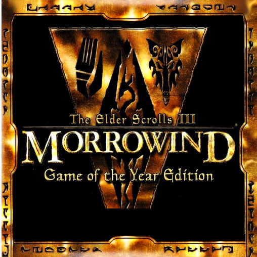 Xbox Videospiel The Elder Scrolls 3 Morrowind Game of the Year Edition
Hülle mit Anleitung und Disc