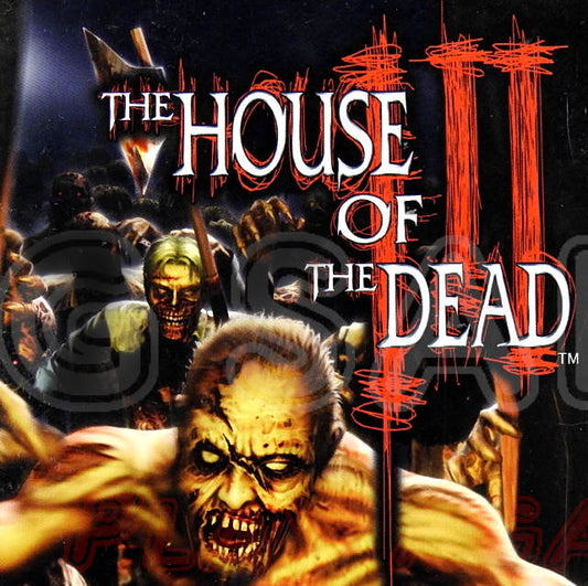 Xbox Videospiel The House of the Dead III Hülle mit Anleitung und Disc