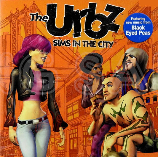 Xbox Videospiel The Urbz Sims in the City Hülle mit Anleitung und Disc