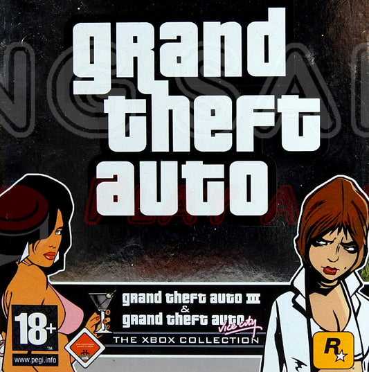 Xbox Videopiel GTA The Xbox Collection Cover von vorne