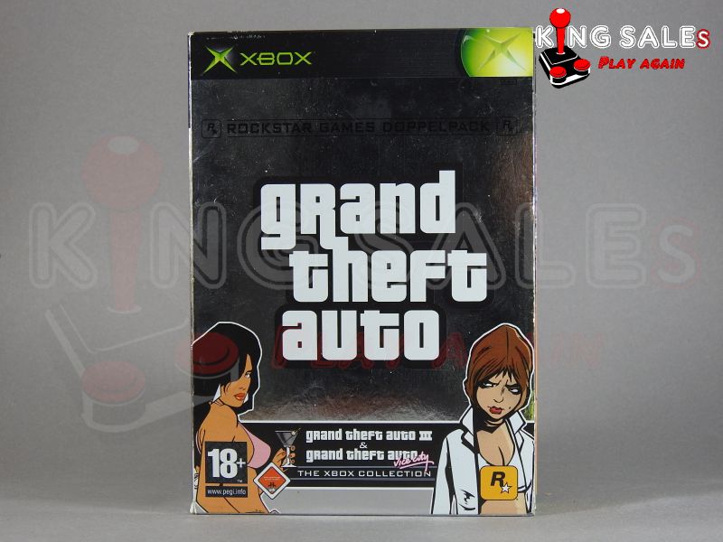 Xbox Videopiel GTA The Xbox Collection Cover von vorne