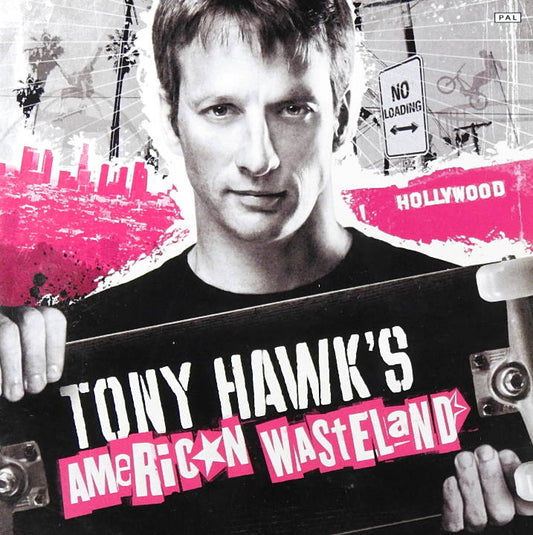 Xbox Videospiel Tony Hawks Americans Wasteland Hülle mit Anleitung und Disc