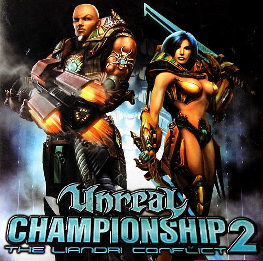 Xbox Videospiel Unreal Championship 2 : The Liandri Conflict Hülle mit Anleitung und Disc